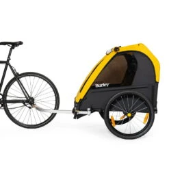 Burley Bee Single Fietskar Voor 1 Kind - Geel/zwart -Fiets Verkoop burley bee double yellow black d 1502266