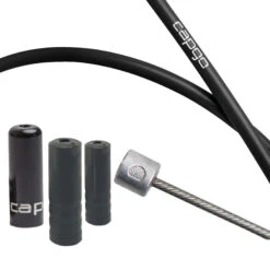 Capgo Blue Line Cable Set For Dropper Posts - Black