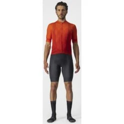 Castelli A Tutta Fietsshirt Met Korte Mouwen - Fiery Red 656 -Fiets Verkoop castelli a tutta jersey fiery red 656 1 1116935
