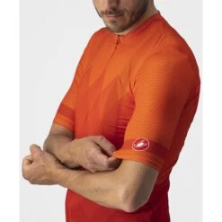 Castelli A Tutta Fietsshirt Met Korte Mouwen - Fiery Red 656 -Fiets Verkoop castelli a tutta jersey fiery red 656 4 1116930