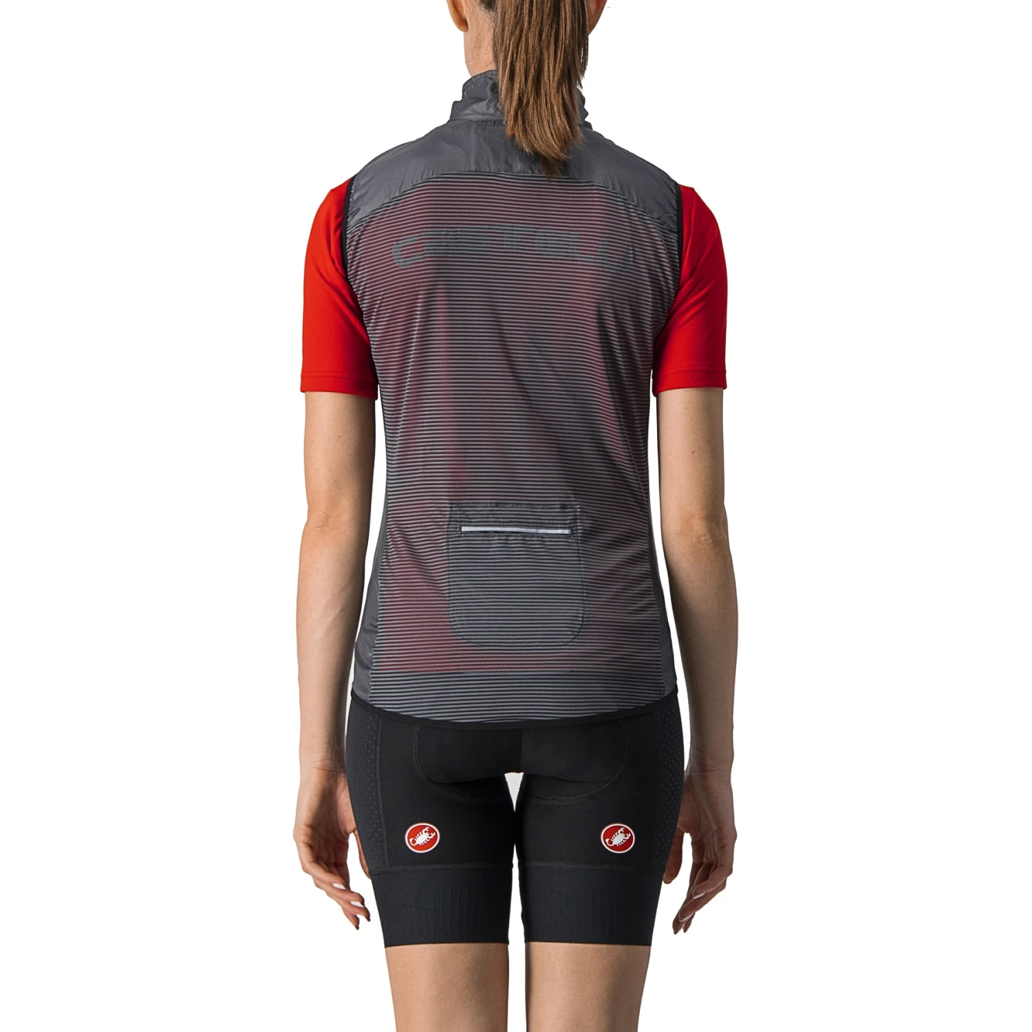 Castelli Aria W Vest Women's - Dark Grey 030 4 Castelli Aria W Vest Women's - Dark Grey 030 - Afbeelding 4