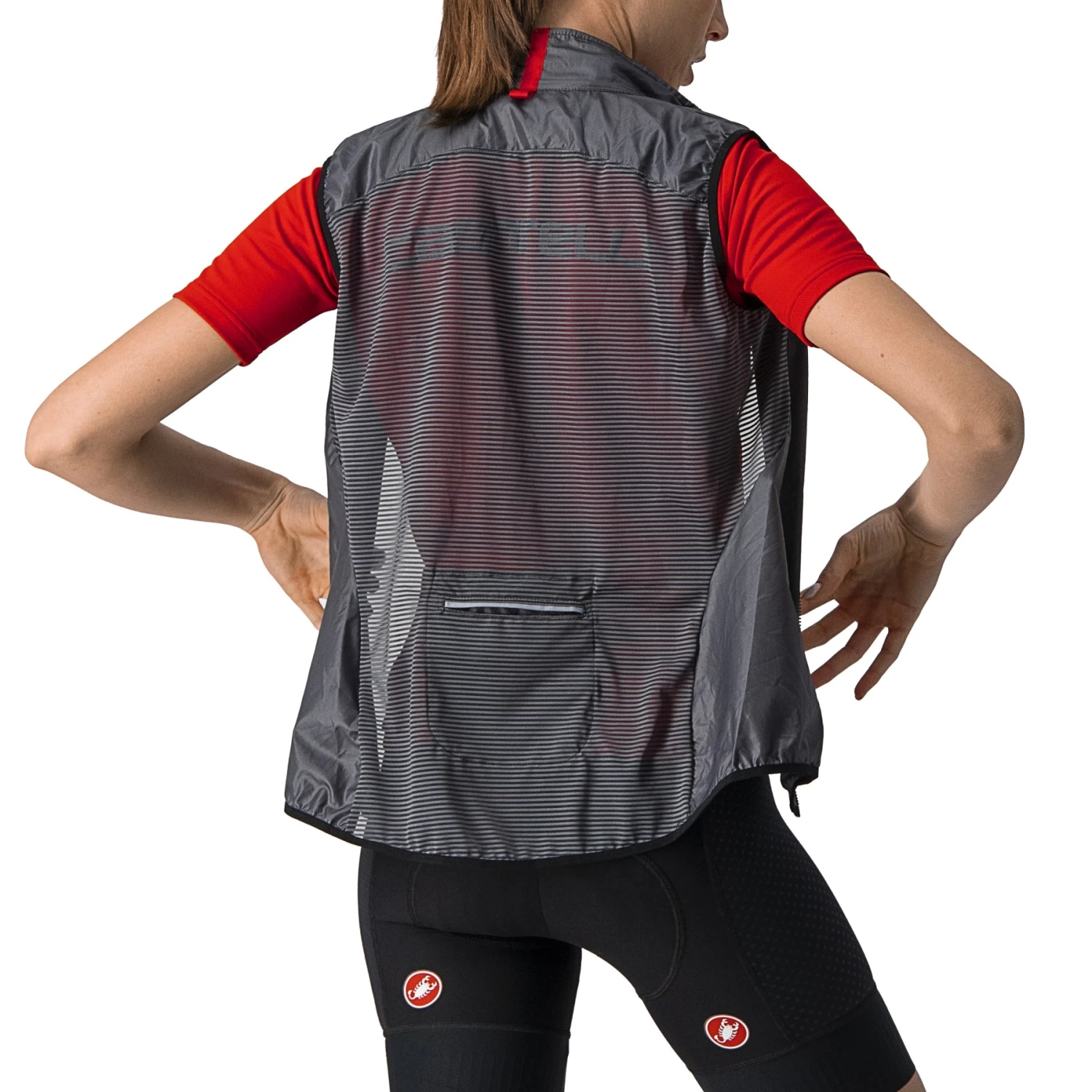 Castelli Aria W Vest Women's - Dark Grey 030 6 Castelli Aria W Vest Women's - Dark Grey 030 - Afbeelding 6