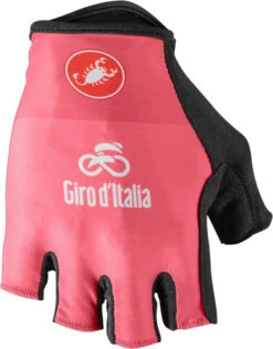Castelli Giro D'Italia 2021 #Giro Handschoenen Met Korte Vingers - Rosa Giro 025