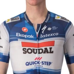 Castelli Sanremo RC Racebody Team Soudal Quick-Step - Dark Blue/white 55 -Fiets Verkoop castelli sanremo rc speed suit team soudal quick step dark blue white 55 5 1449617