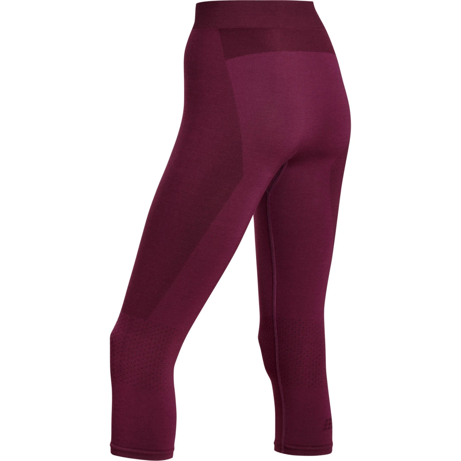 CEP Merino Base Skiing 3/4 Legging Dames - Purple 3 CEP Merino Base Skiing 3/4 Legging Dames - Purple - Afbeelding 3