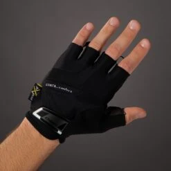 Chiba Gel Comfort Handschoenen Met Korte Vingers - Zwart -Fiets Verkoop chiba gel comfort bike gloves black 1 1556050