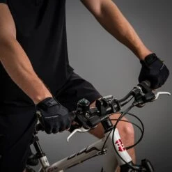 Chiba Gel Comfort Handschoenen Met Korte Vingers - Zwart -Fiets Verkoop chiba gel comfort bike gloves black 2 1556046