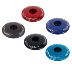 Chris-king Chris King NoThreadSet Ahead-Kap - 1 1/8" - Classic Logo Print