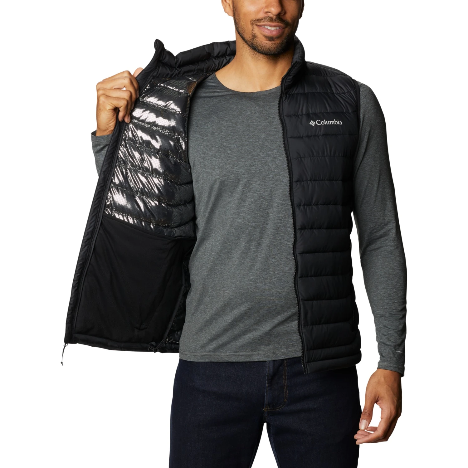 Columbia Powder Lite Vest - Zwart 6 Columbia Powder Lite Vest - Zwart - Afbeelding 6