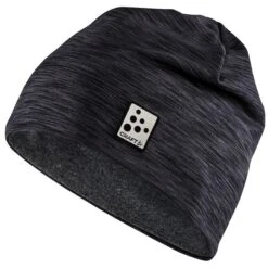 CRAFT Microfleece Muts - Black-Melange