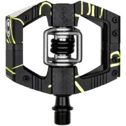 Crankbrothers Mallet Enduro LS Klikpedalen - Splatter Limited Edition - Black/lime Green