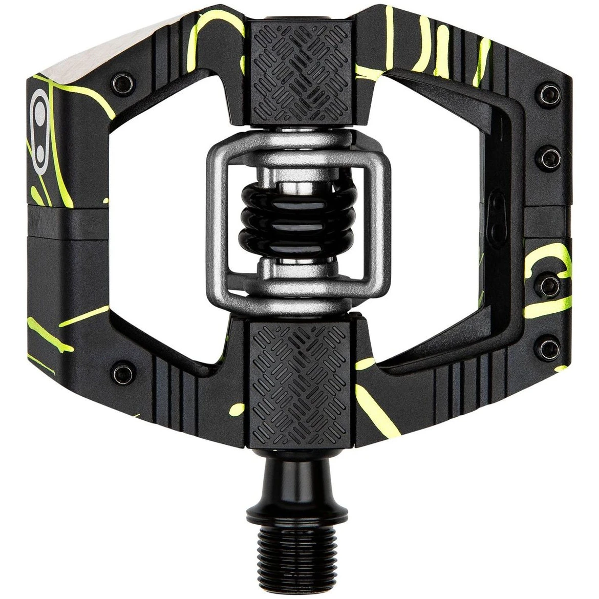 Crankbrothers Mallet Enduro LS Klikpedalen - Splatter Limited Edition - Black/lime Green 1 Crankbrothers Mallet Enduro LS Klikpedalen - Splatter Limited Edition - Black/lime Green