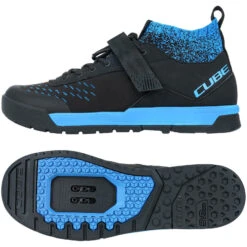 CUBE GTY STRIX Shoes - Black´n´blue 8 CUBE GTY STRIX Shoes - Black´n´blue -Fiets Verkoop cube gty strix shoes black n blue side 1295358