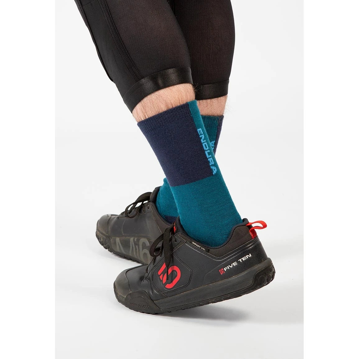 Endura BaaBaa Merino Winter Sock - Bottle Green 3 Endura BaaBaa Merino Winter Sock - Bottle Green - Afbeelding 3