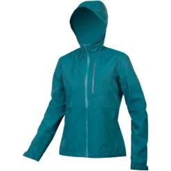 Endura Women's Hummvee Waterproof Hooded Jacket - Dark Teal