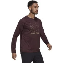 Five Ten Lange Mouwen - Shadow Maroon 8 Five Ten Lange Mouwen - Shadow Maroon -Fiets Verkoop five ten hd2250 long sleeve jersey shadow maroon 04 1349302