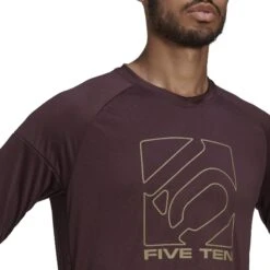 Five Ten Lange Mouwen - Shadow Maroon 11 Five Ten Lange Mouwen - Shadow Maroon -Fiets Verkoop five ten hd2250 long sleeve jersey shadow maroon 05 1349301