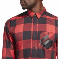 Fiets Verkoop -Fiets Verkoop five ten hd2251 brand brave flannel long sleeve red black 05 1349445
