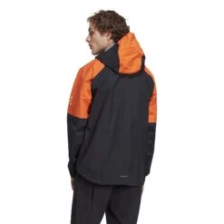 Five Ten All-Mountain Rain Jacket - Black / Semi Impact Orange -Fiets Verkoop five ten ht9605 all mountain rain jacket semi impact orange 04 1441001
