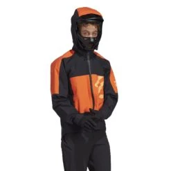 Five Ten All-Mountain Rain Jacket - Black / Semi Impact Orange -Fiets Verkoop five ten ht9605 all mountain rain jacket semi impact orange 05 1441002