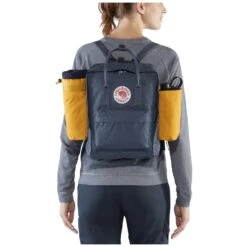 FJÄLLRÄVEN Fjällräven Kånken Fleszak - Foliage Green -Fiets Verkoop fjaellraeven kanken bottle pocket navy 2 935073 1548244