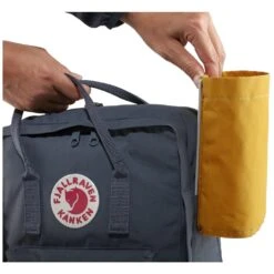 FJÄLLRÄVEN Fjällräven Kånken Fleszak - Foliage Green -Fiets Verkoop fjaellraeven kanken bottle pocket navy 5 935076 1548247