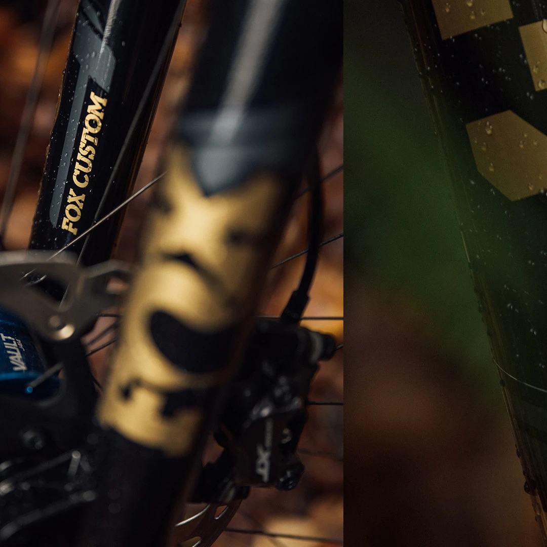 FOX CUSTOM Decal Kit For Fork & Rear Shock - Red 3 FOX CUSTOM Decal Kit For Fork & Rear Shock - Red - Afbeelding 3