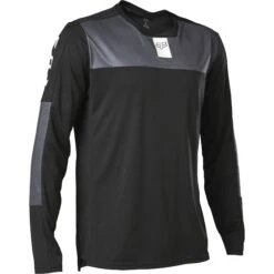 Fox Racing FOX Defend Foxhead MTB Fietsshirt Met Lange Mouwen Heren - Black
