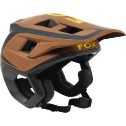 Fox Racing FOX Dropframe Pro Trail Helm - Dvide - Nutmeg