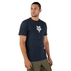 Fox Racing FOX Head Premium T-Shirt Heren - Midnight -Fiets Verkoop fox head premium shortsleeve tee midnight 2 1549001