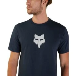 Fox Racing FOX Head Premium T-Shirt Heren - Midnight -Fiets Verkoop fox head premium shortsleeve tee midnight 3 1549000