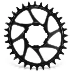 Garbaruk Melon MTB Chainring - Direct Mount / Oval / Narrow-Wide / Boost - For Hope - Black