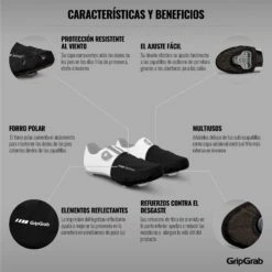 GripGrab Winddichte Tenen Overschoenen - Black -Fiets Verkoop gripgrab windproof toe covers black 4 1202443
