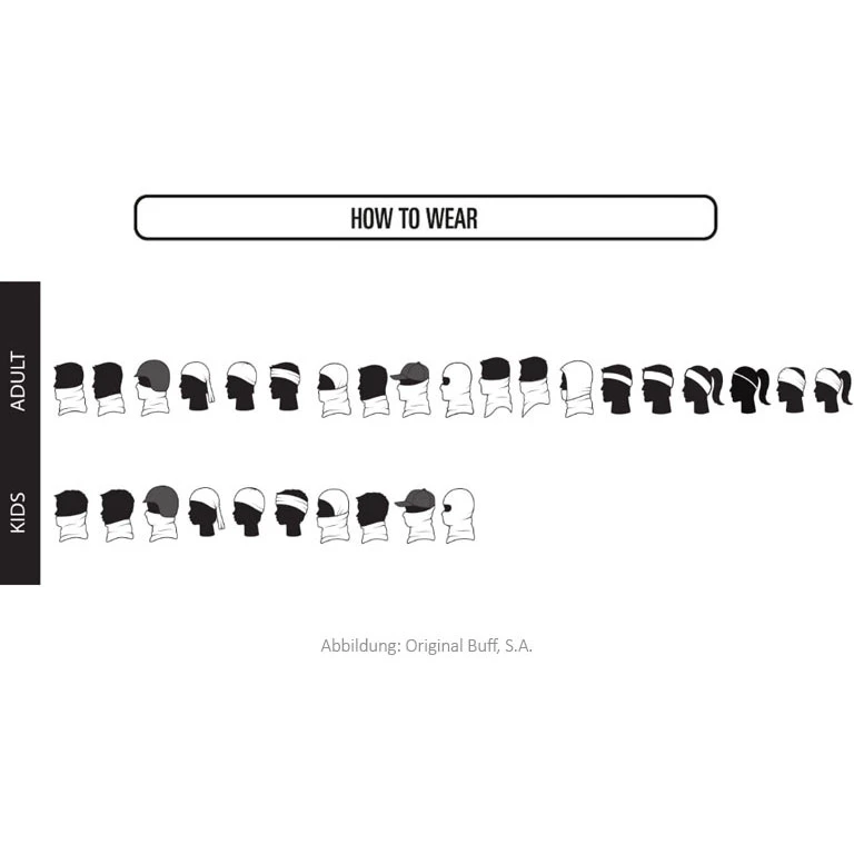 Buff® CoolNet UV® - Fietsen Multifunctioneel Doek - Lenir Night Blue 2 Buff® CoolNet UV® - Fietsen Multifunctioneel Doek - Lenir Night Blue - Afbeelding 2