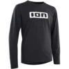 ION Bike Shirt Met Lange Mouwen Logo DR Kinderen - Zwart