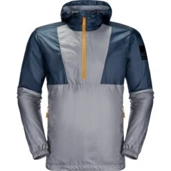 Jack Wolfskin 365 Thunderclap Overhead Jas - Dark Sky