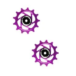 Hope Deralleurwieltjes - 12-speed - 13 Tanden (Paar) -Fiets Verkoop jockey wheels 13t purple 1471101