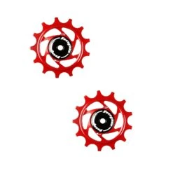 Hope Deralleurwieltjes - 12-speed - 13 Tanden (Paar) -Fiets Verkoop jockey wheels 13t red 1471102