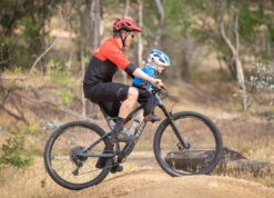 Shotgun MTB Fietsstoeltje Voor Kinderen Vooraan - Zwart -Fiets Verkoop kids ride shotgun mtb child bike seat detail 2 959465