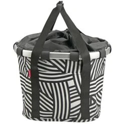 KLICKfix Bikebasket - Zebra