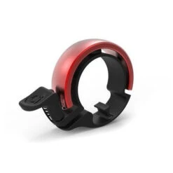 Knog Oi Classic Bell - Large - 23.8-31.8mm -Fiets Verkoop knog oi classic black red 822148