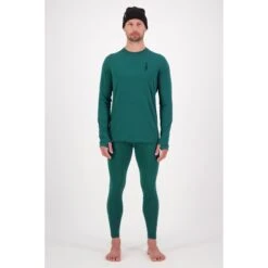 Mons Royale Cascade Merino Flex Shirt Met Lange Mouwen - Evergreen -Fiets Verkoop mons royale cascade merino flex 200 leggings evergreen 1 1526890