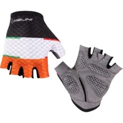 Nalini Summer Handschoenen Met Korte Vingers - Oranje/zwart 4150
