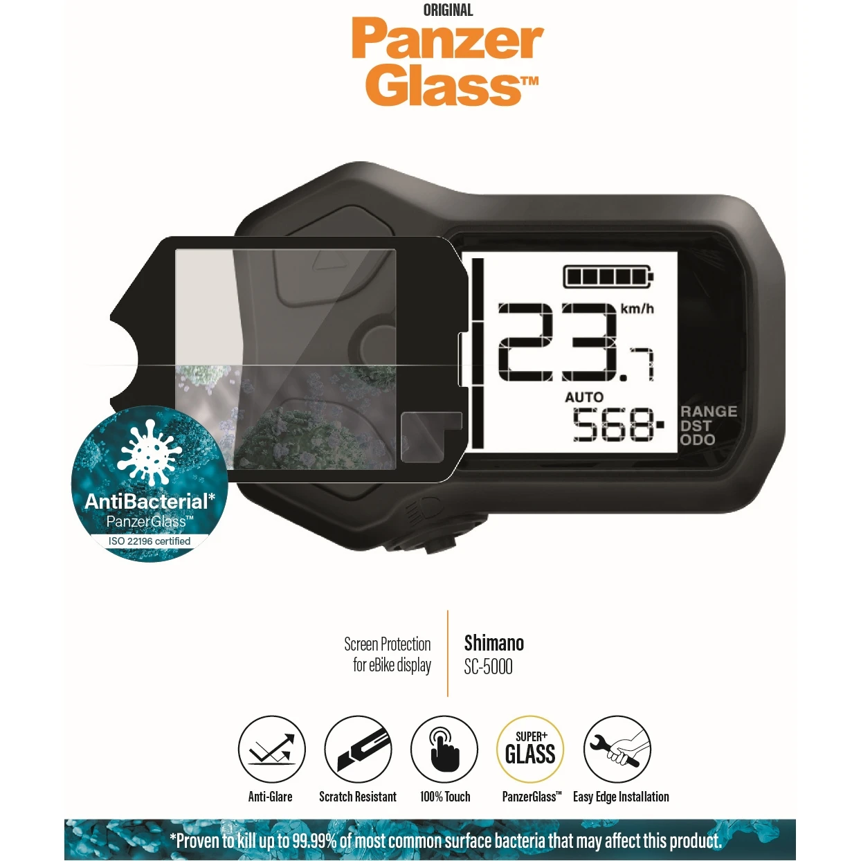 PanzerGlass Display Protection Glass For Shimano Steps SC5000 1 PanzerGlass Display Protection Glass For Shimano Steps SC5000