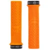 PNW Components Loam MTB Lock-On Handlebar Grips - Safety Orange
