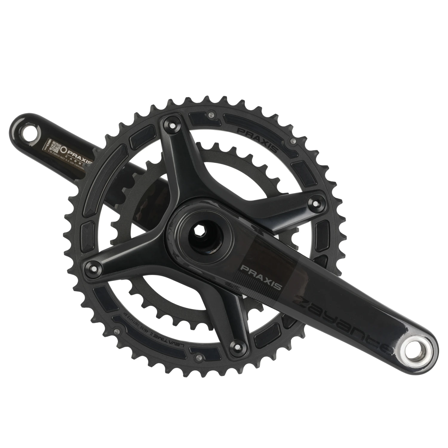 Praxis Works Zayante Carbon Crankset - Direct Mount | M30 | 2x 10/11/12s - 52/36T 1 Praxis Works Zayante Carbon Crankset - Direct Mount | M30 | 2x 10/11/12s - 52/36T