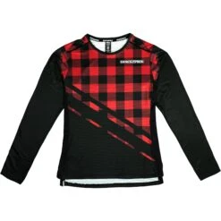 Race Face Diffuse Women's Jersey LS - Rouge