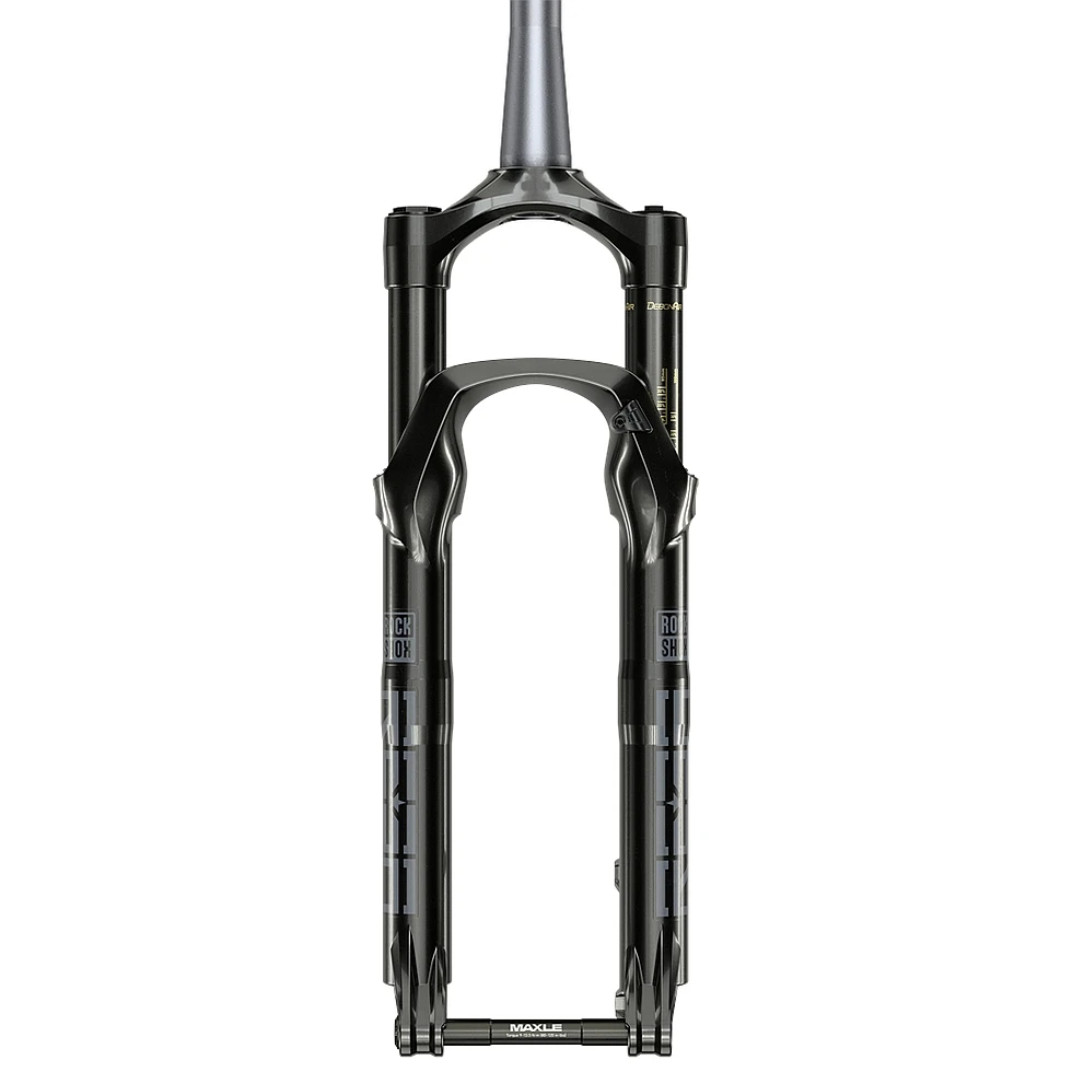 RockShox Reba RL Solo Air 26" Suspension Fork - 130mm - 40mm Offset - Tapered - 15x100mm - Maxle Stealth - Gloss Black 3 RockShox Reba RL Solo Air 26" Suspension Fork - 130mm - 40mm Offset - Tapered - 15x100mm - Maxle Stealth - Gloss Black - Afbeelding 3