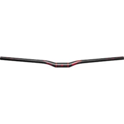 Reverse Components Seismic 810 Carbon Handlebar | 35mm - 25mm Rise - Matt Black/red