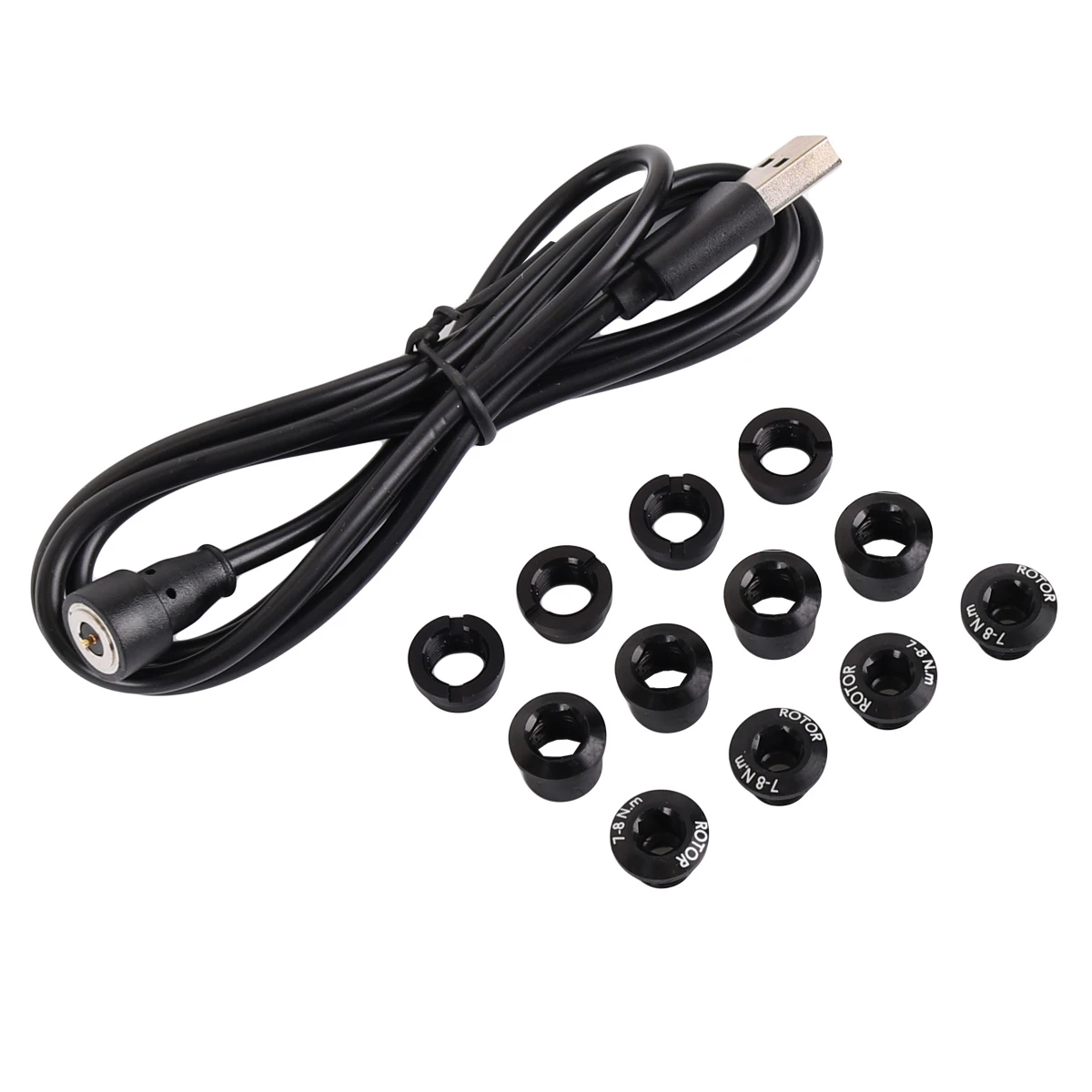 Rotor INSpider Powermeter - BCD: 110mm - Black 2 Rotor INSpider Powermeter - BCD: 110mm - Black - Afbeelding 2